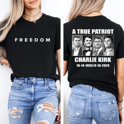Freedom Legacy Tee – Charles James Kirk Tribute - S