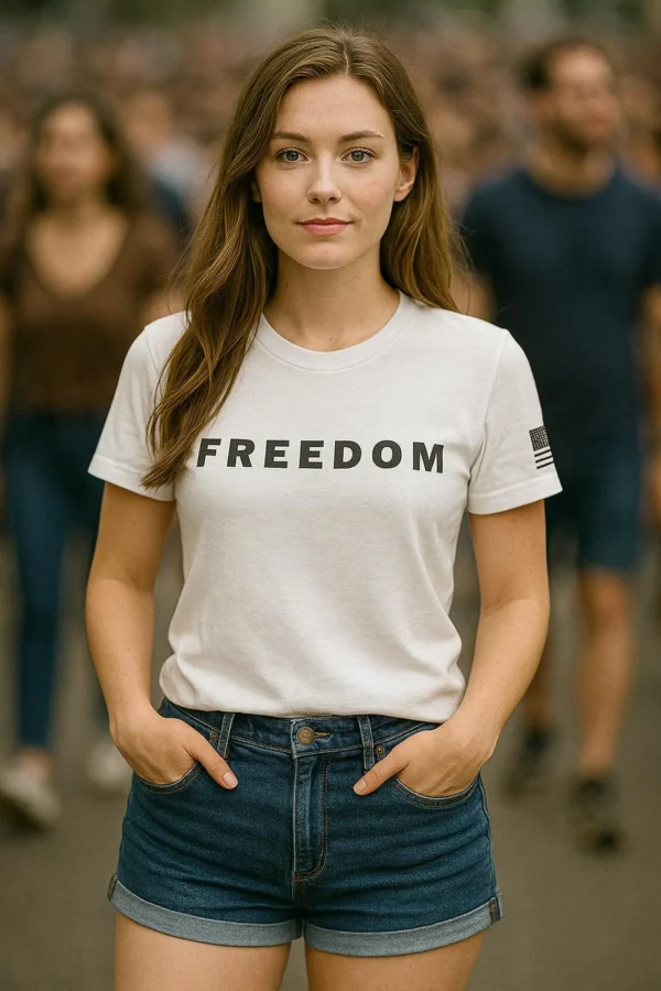 Freedom Tribute Tee – In Honor of Charlie Kirk