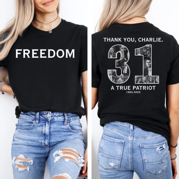 Freedom 31 Tribute Tee – Thank You, Charlie