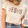 Ivory Ladies Jesus T-Shirt – The Way The Truth The Life Design